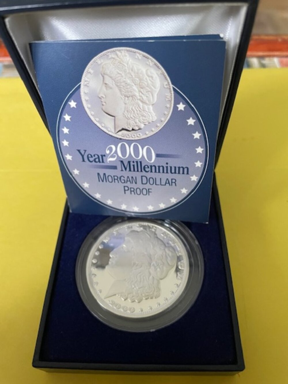 Year 2000 Millennium Morgan Dollar Proof, American Historic Society